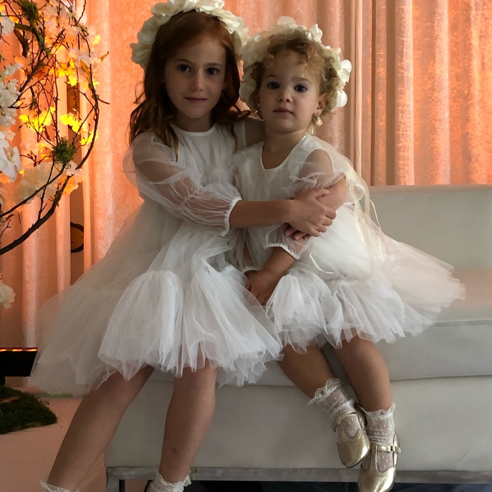 Nellystella Alice White Dress size 8